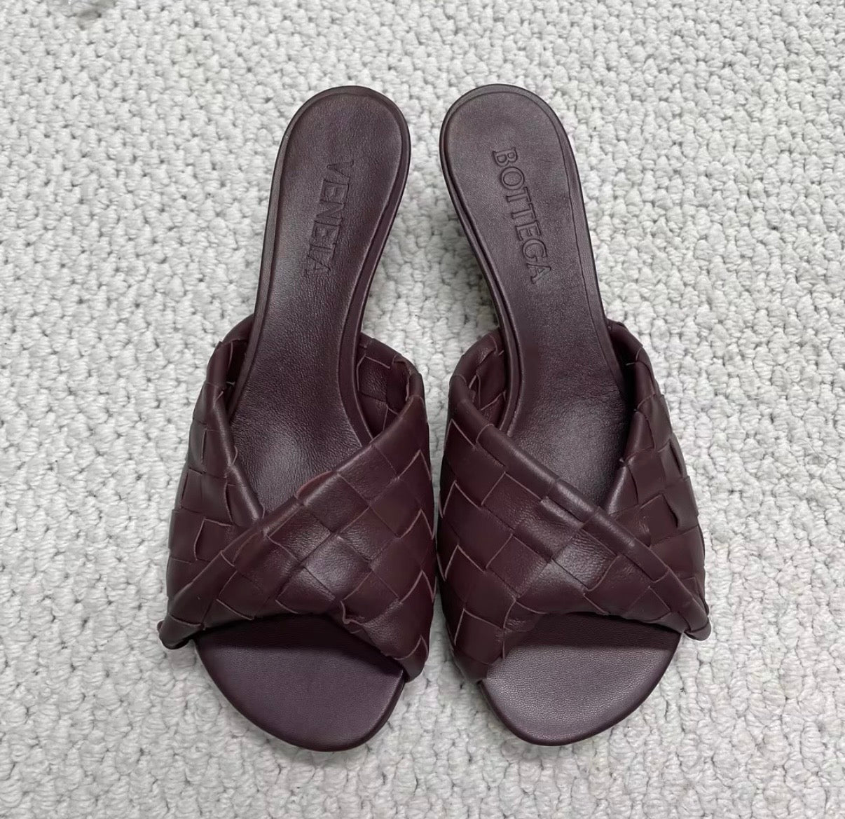 Mule Blink bordeaux